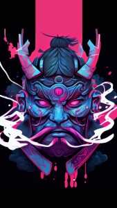 The Ghost Samurai iPhone Wallpaper HD