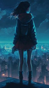 The Girl Alone iPhone Wallpaper HD The Girl Alone iPhone Wallpaper HD