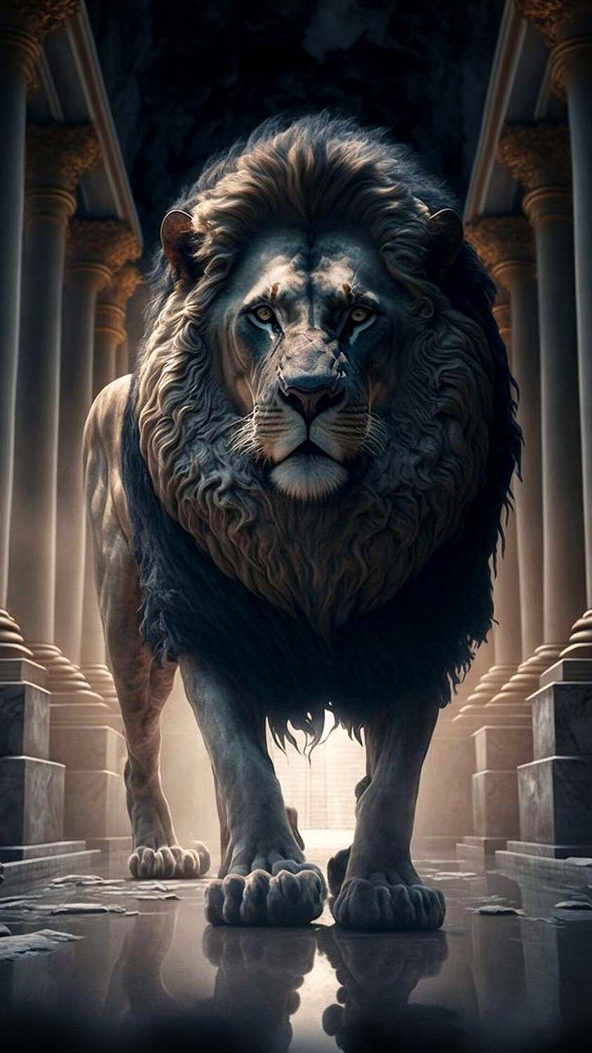 The King Lion iPhone Wallpaper HD