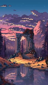 The Ruins iPhone Wallpaper HD