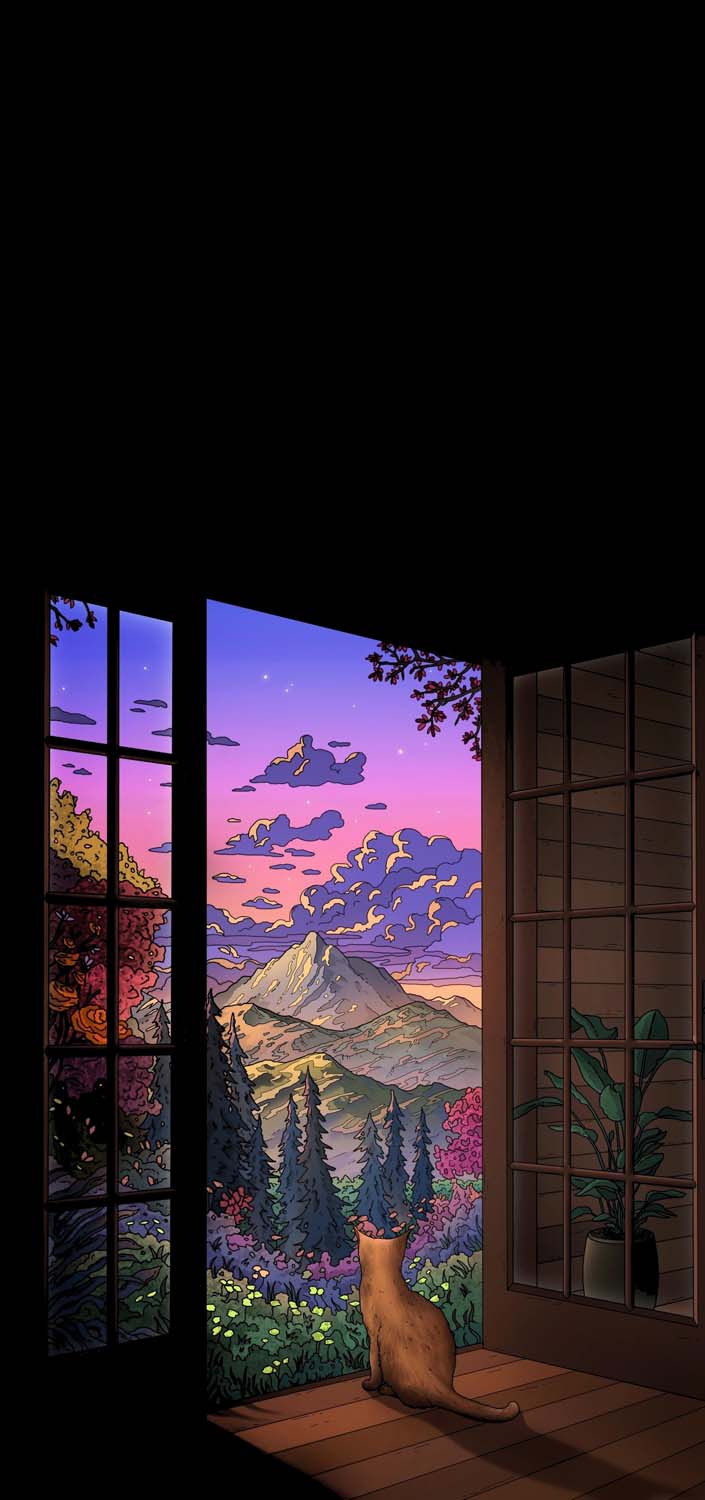 Tranquil Peak iPhone Wallpaper HD