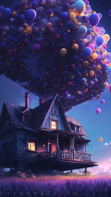 UP House iPhone Wallpaper HD
