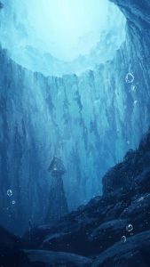 Underwater House iPhone Wallpaper HD