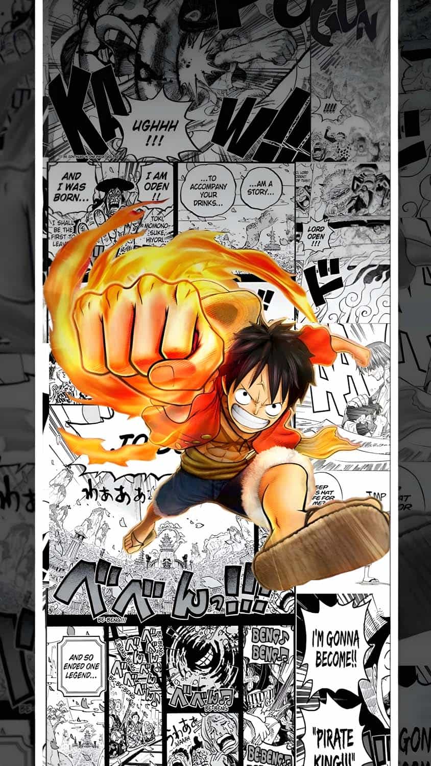 Action Comic Anime iPhone Wallpaper HD