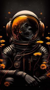 Astro Flora 4K iPhone Wallpaper HD