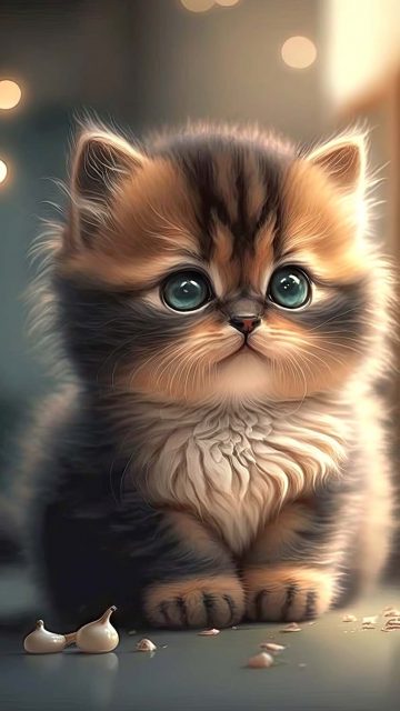 Baby Kitten iPhone Wallpaper HD