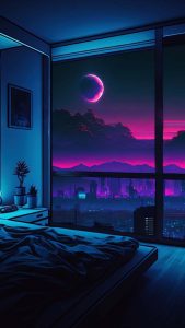 Bedroom View iPhone Wallpaper HD