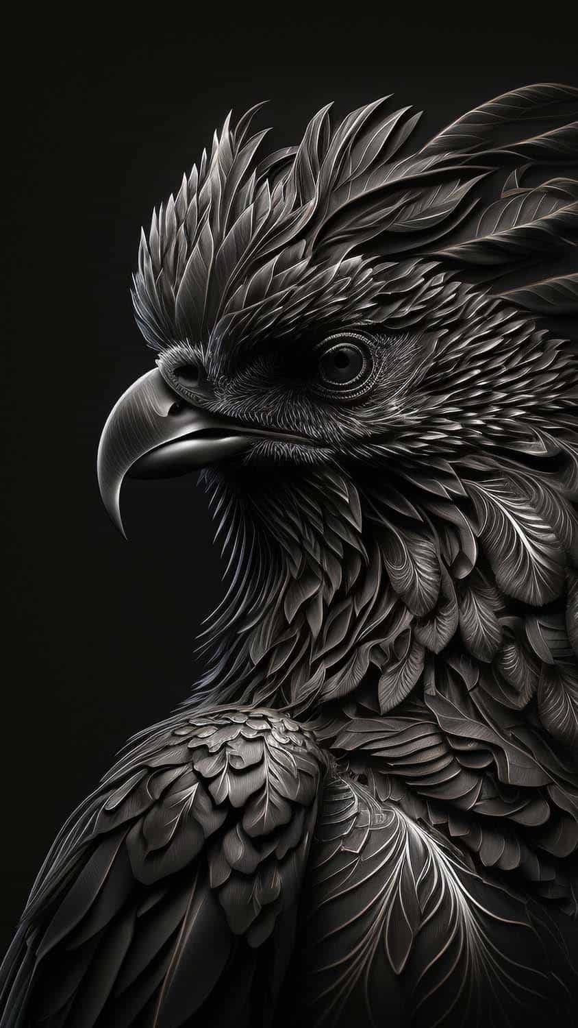 Black Eagle iPhone Wallpaper HD - iPhone Wallpapers