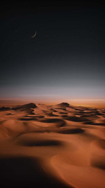 Desert Horizon 4K iPhone Wallpaper HD