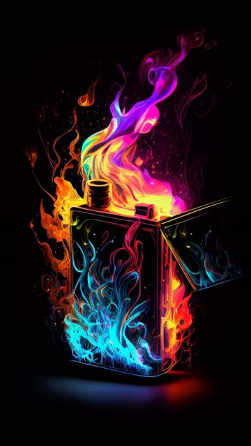 Fire Lighter iPhone Wallpaper HD