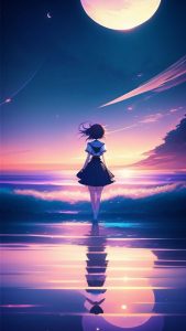 Girl vs Ocean iPhone Wallpaper HD Girl vs Ocean iPhone Wallpaper HD