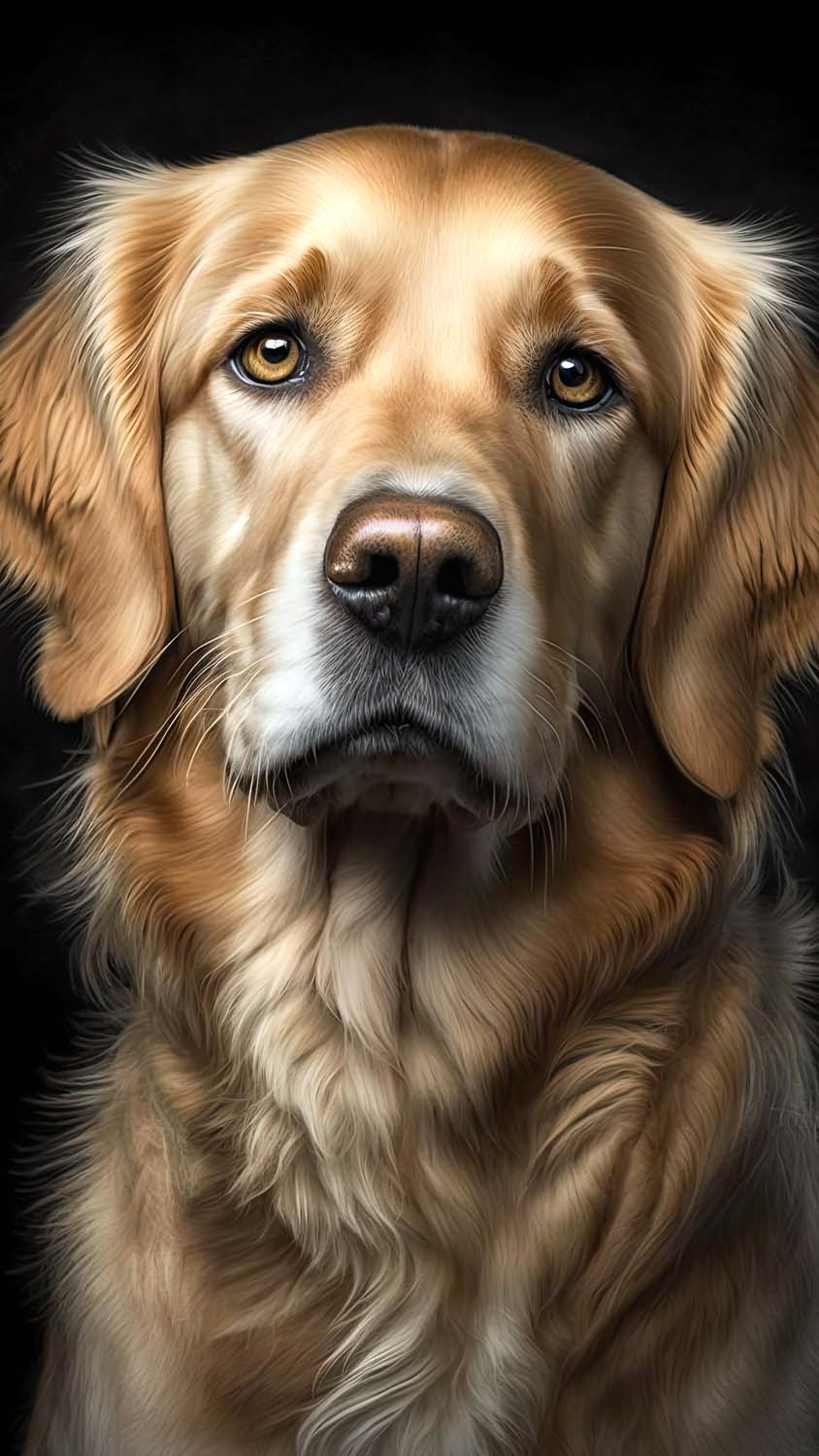 Download wallpaper 938x1668 golden retriever dog hat garland pet iphone  876s6 for parallax hd background