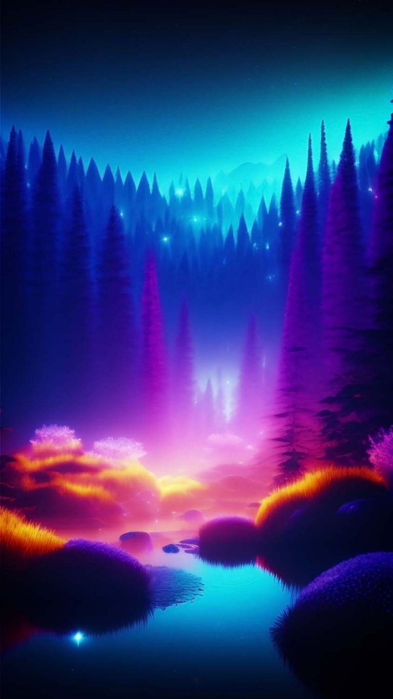 Light in Forest iPhone Wallpaper HD 1 - iPhone Wallpapers