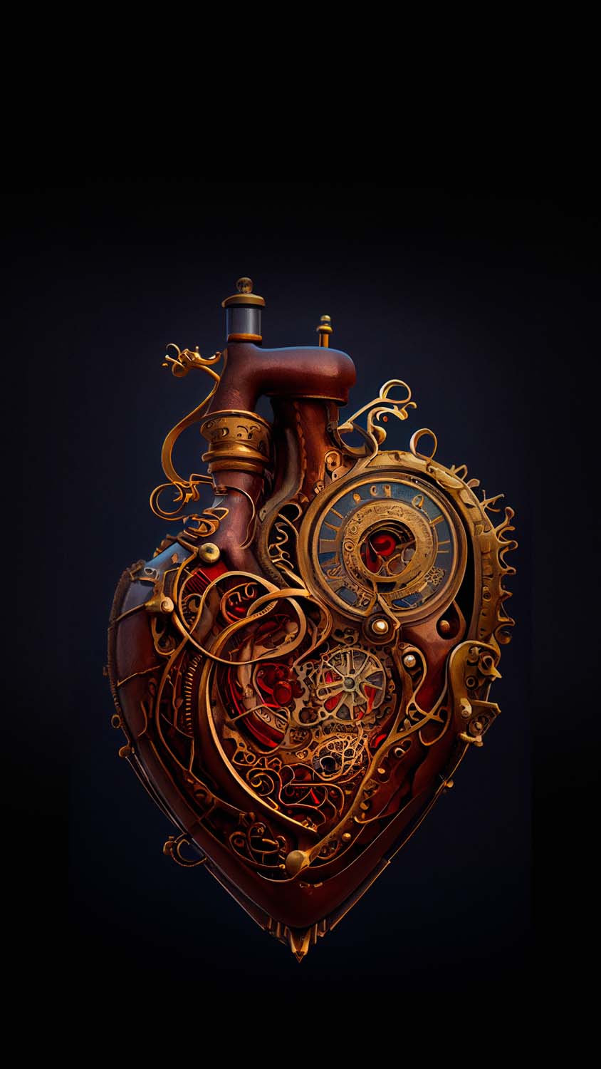 Machine Heart iPhone Wallpaper HD