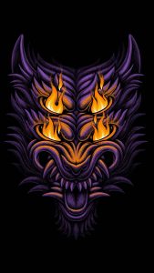 Monster Mask iPhone Wallpaper HD