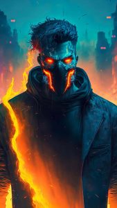 Mortal Combat Mask Fighter iPhone Wallpaper HD