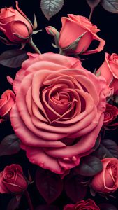 Pink Rose iPhone Wallpaper HD