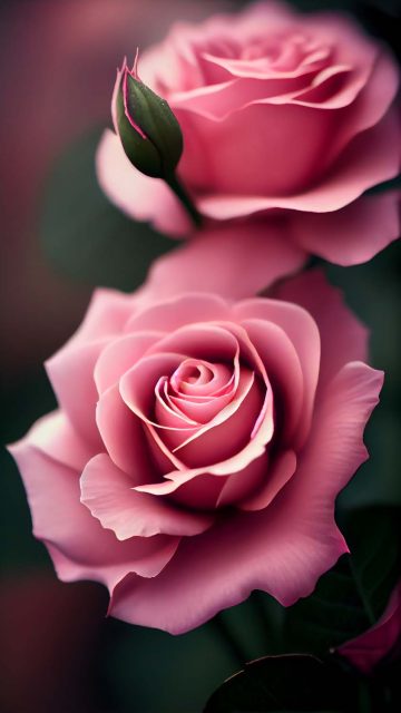 Pink Roses iPhone Wallpaper HD - iPhone Wallpapers