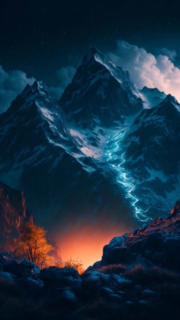 Prime Mountain iPhone Wallpaper HD