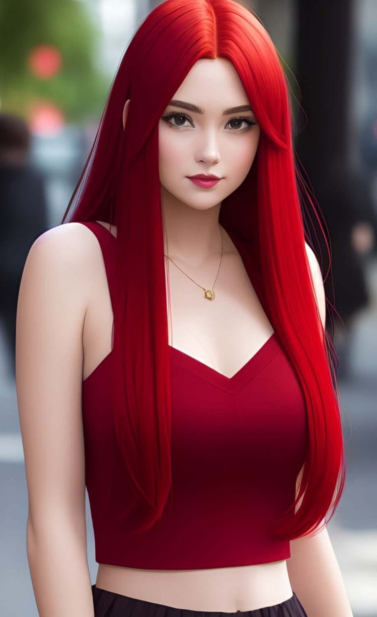 Red Hairs Girl iPhone Wallpaper HD iPhone Wallpapers