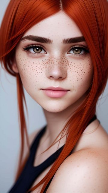 Red Hairs Women iPhone Wallpaper HD