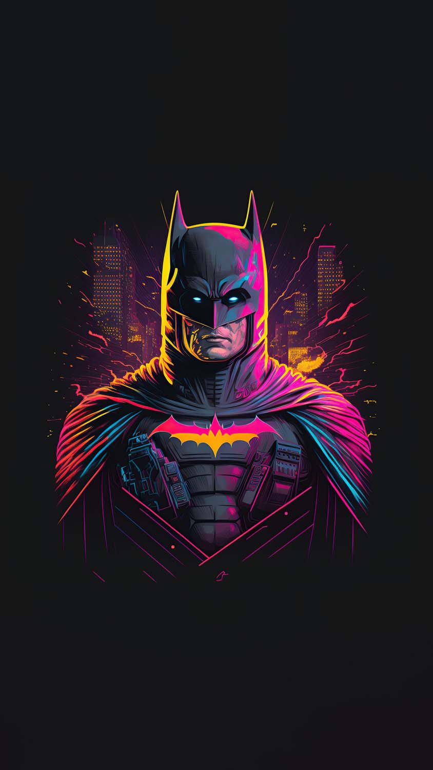 Retrofied Batman iPhone Wallpaper HD