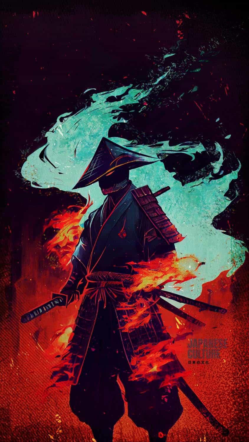 Samurai Japanease Culture iPhone Wallpaper HD