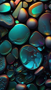 Shining Stones 3D iPhone Wallpaper HD