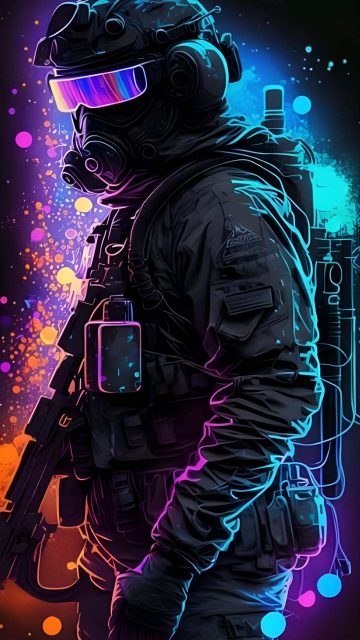 Special Force Soldier iPhone Wallpaper HD