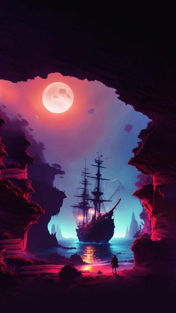 The Ghost Ship iPhone Wallpaper HD