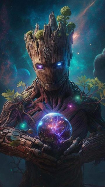 The Groot iPhone Wallpaper HD