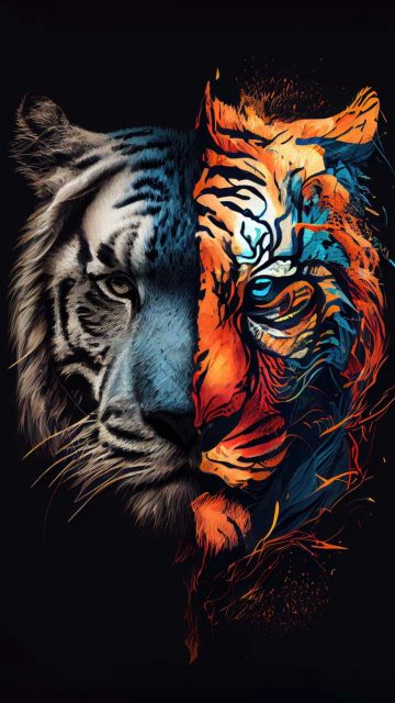 Tiger Face iPhone Wallpaper HD