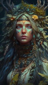 Tribal Girl iPhone Wallpaper HD