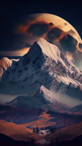 Uprising Mountain iPhone Wallpaper HD