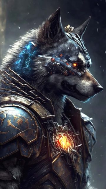 Wolf Warrior iPhone Wallpaper HD