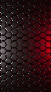3D Hexagon iPhone Wallpaper HD