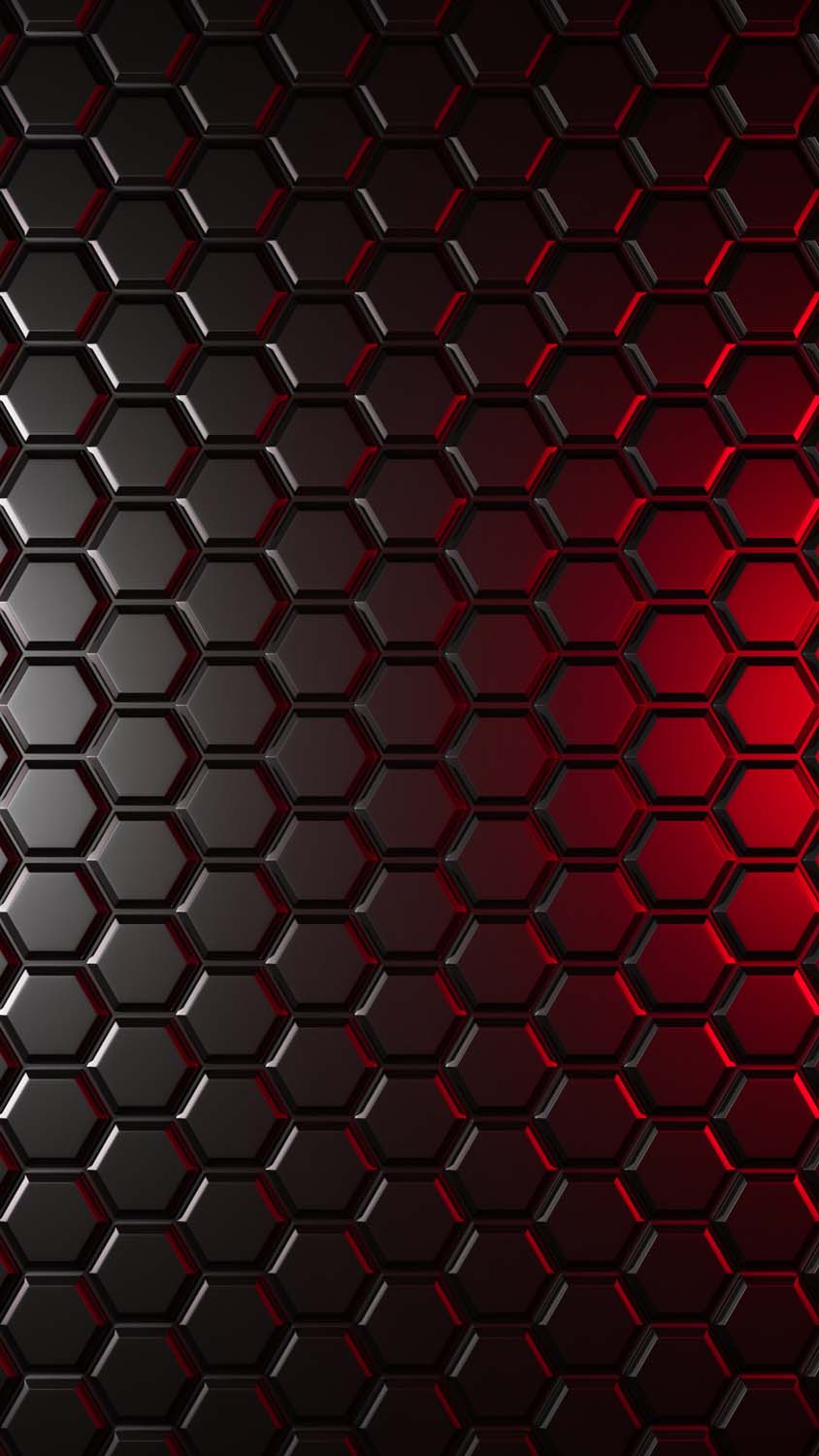 3D Hexagon iPhone Wallpaper HD