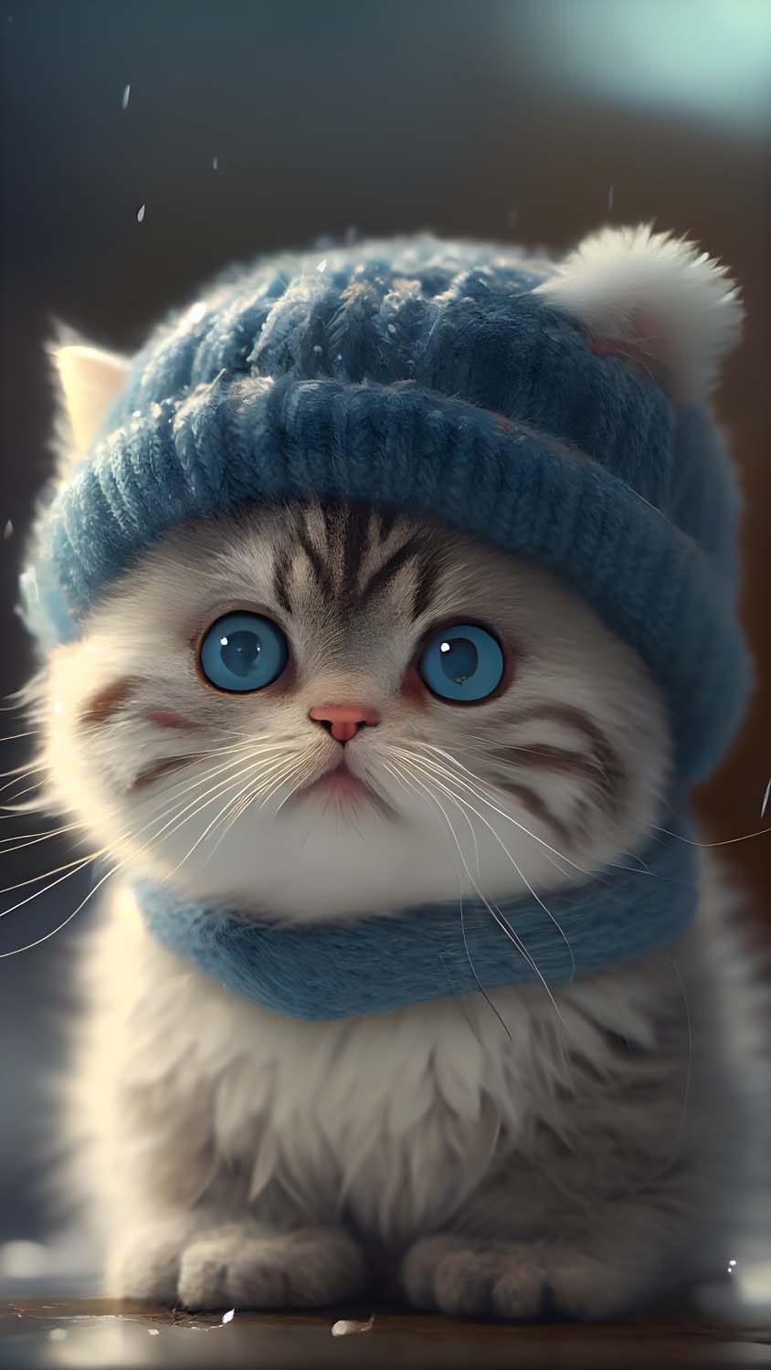 Baby Cat iPhone Wallpaper HD
