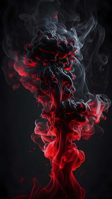 Black Smoke iPhone Wallpaper HD