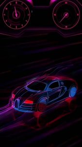 Buggatti Console iPhone Wallpaper HD