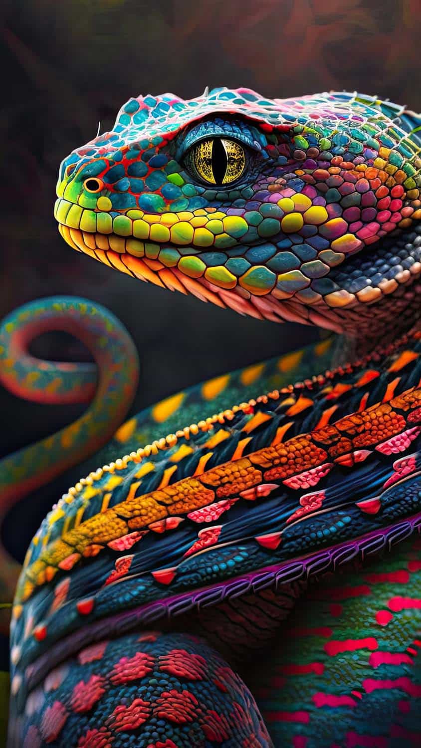 Eye Snake Reptile Live Wallpaper - free download