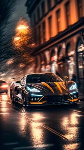 Corvette Stingray iPhone Wallpaper HD