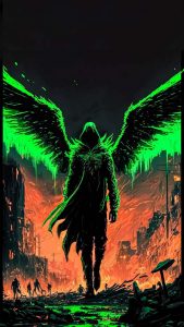Dark Angel iPhone Wallpaper HD