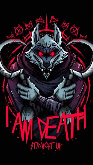 Death Wolf iPhone Wallpaper HD