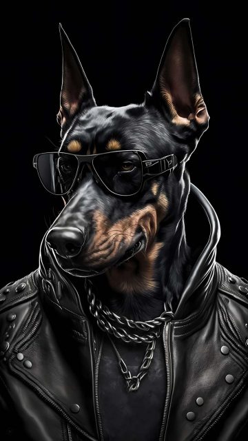 Doberman iPhone Wallpaper HD