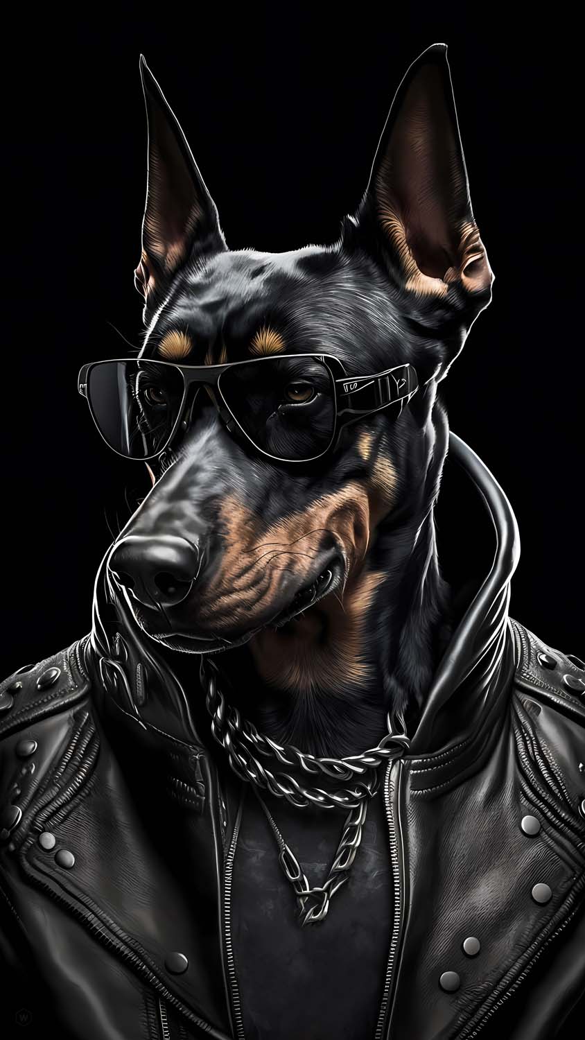 Doberman iPhone Wallpaper HD