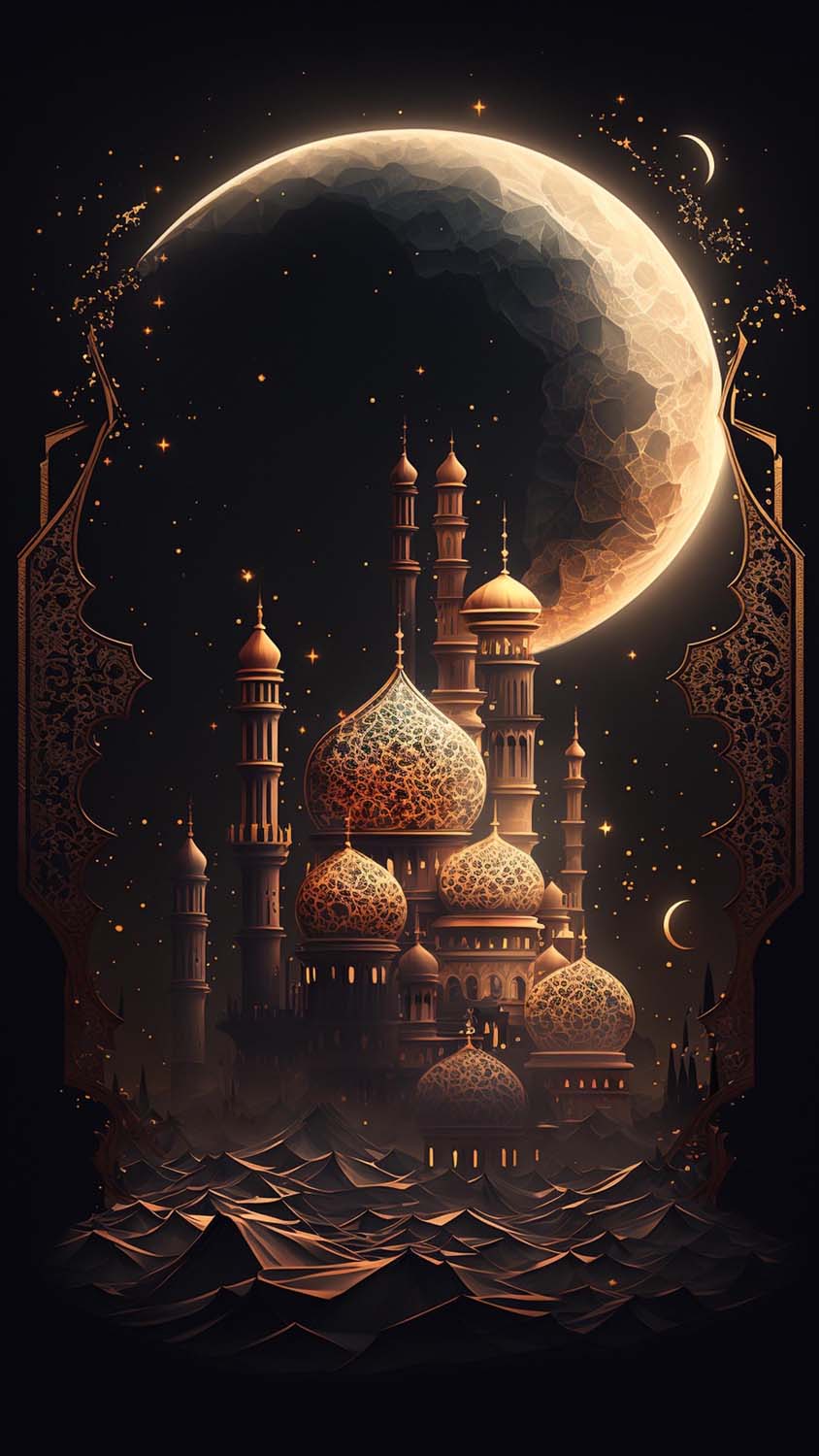 Eid Mubarak iPhone Wallpaper HD