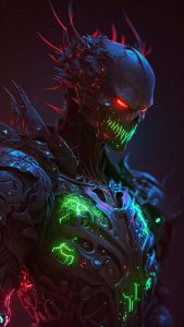 Ghost Cyborg iPhone Wallpaper HD