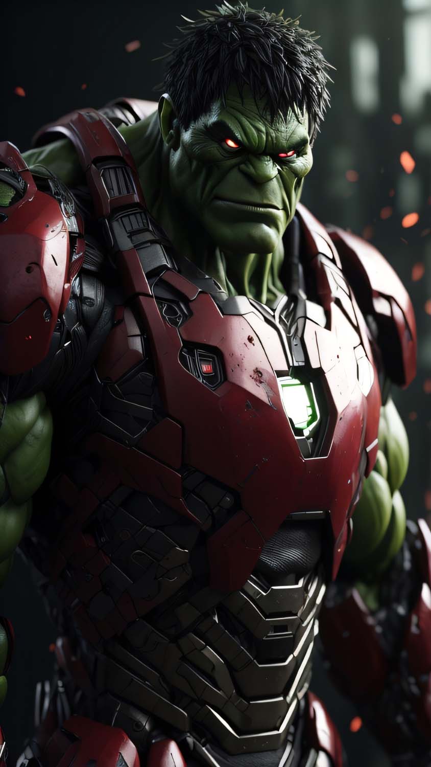 Hulk Armor iPhone Wallpaper HD
