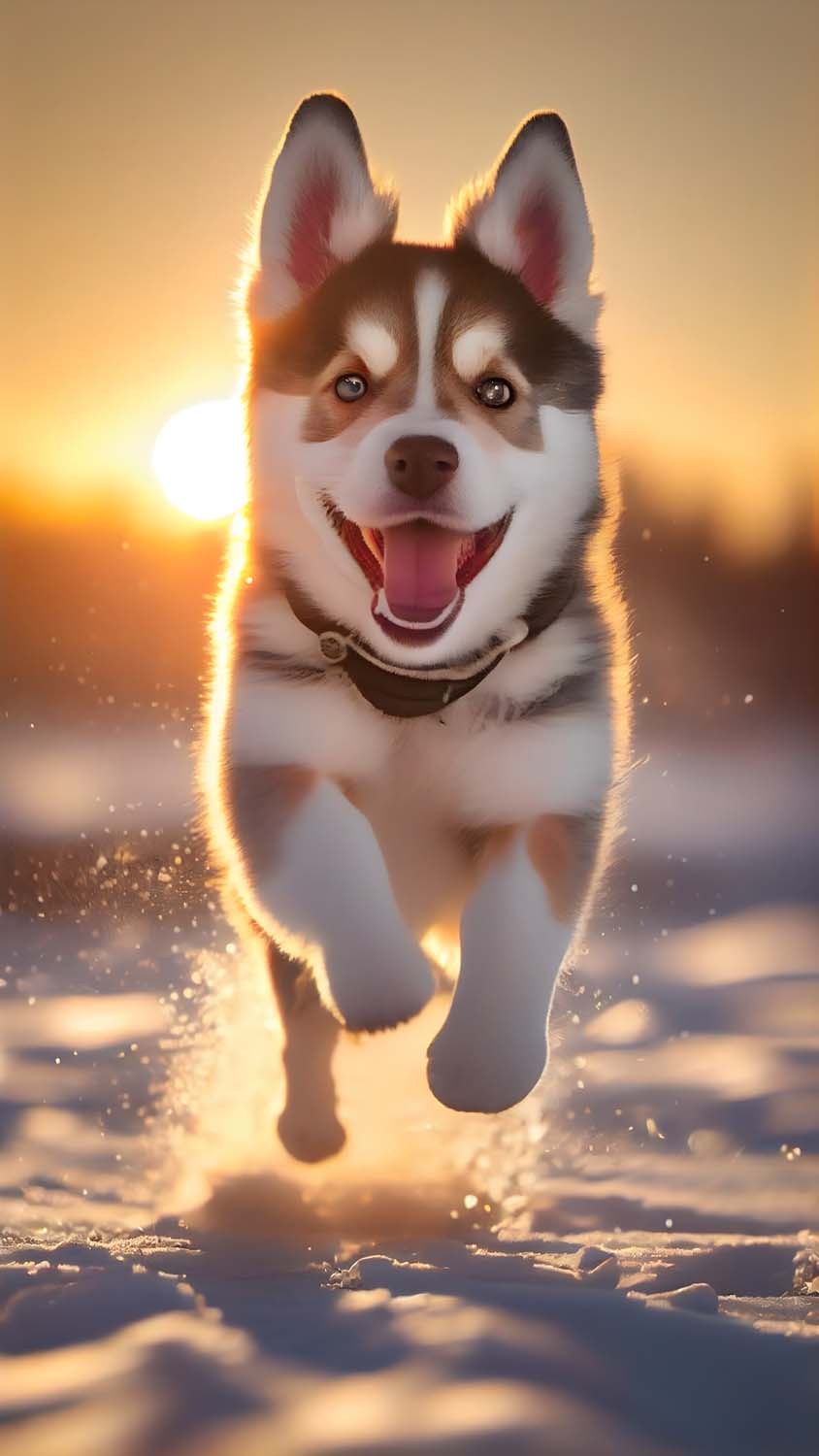 Husky  Dog Snow HD wallpaper
